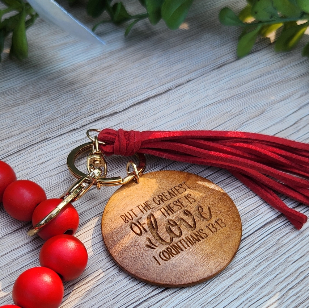 CORINTHIANS Keychain Wristlet with Laser Engraved Pendant - Corinthians - Picture 5 of 12